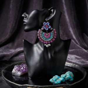 Rang Mandala Earrings