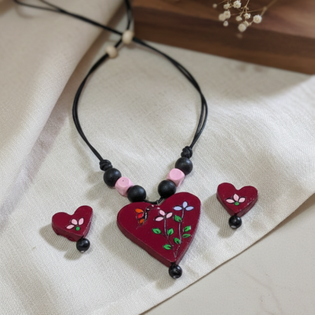 Crimson Heart Blossom Set