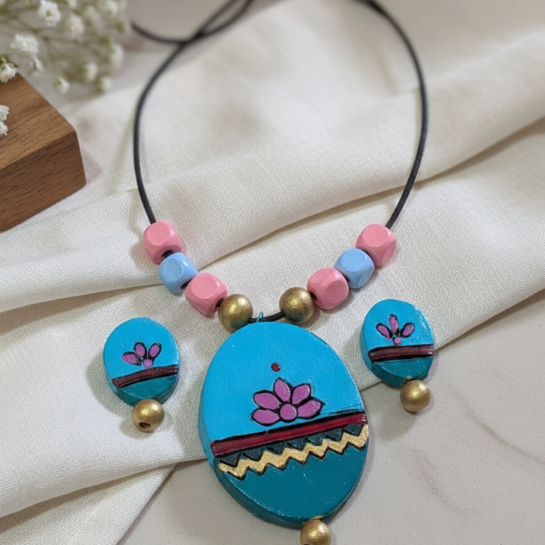 Sky Bloom Oval Set