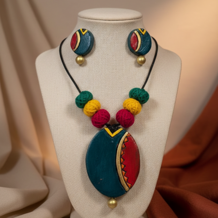 Tribal Eclipse Terracotta Set